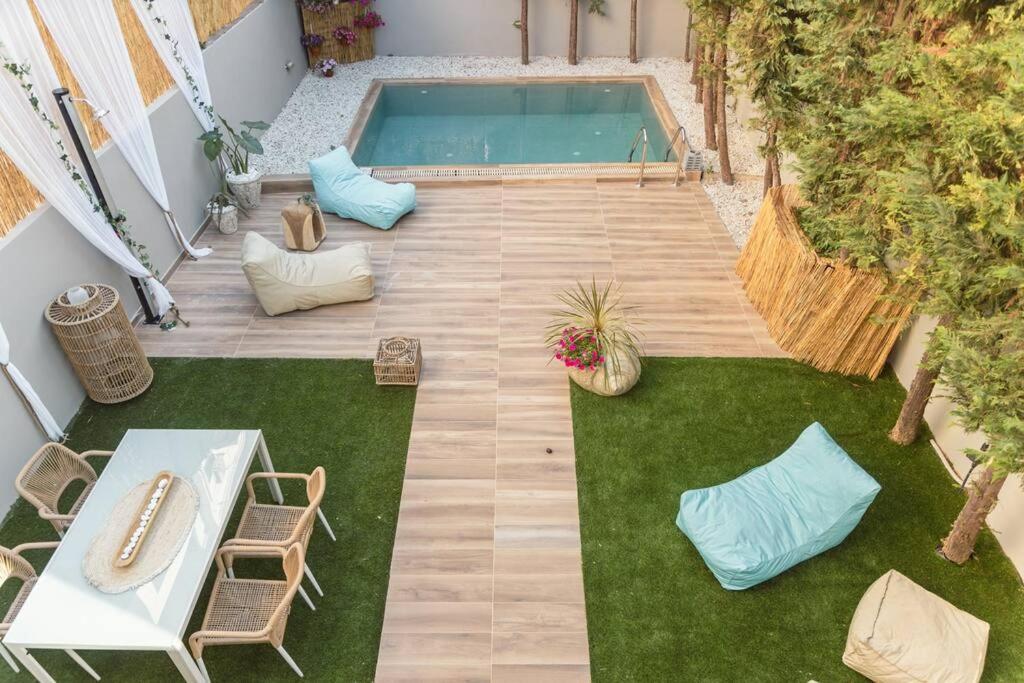 G&M Luxury Residence With Pool La Canea Exterior foto