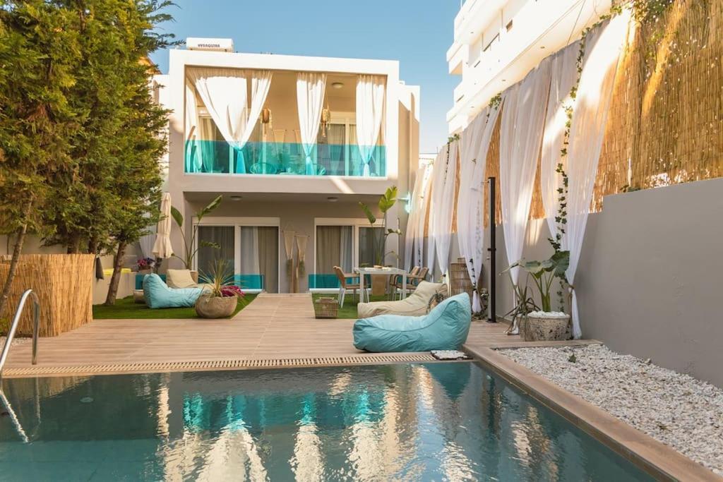 G&M Luxury Residence With Pool La Canea Exterior foto