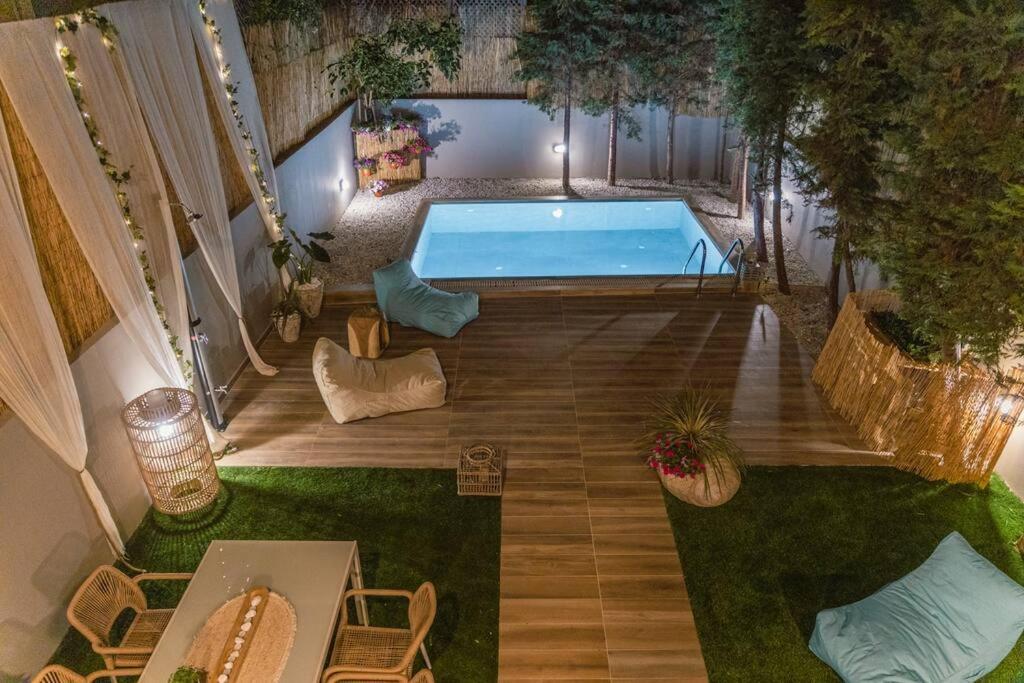 G&M Luxury Residence With Pool La Canea Exterior foto